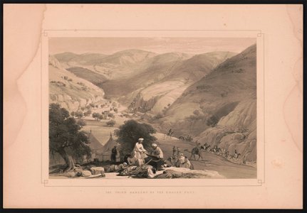 The third descent through the Koojah Pass LCCN2016647836