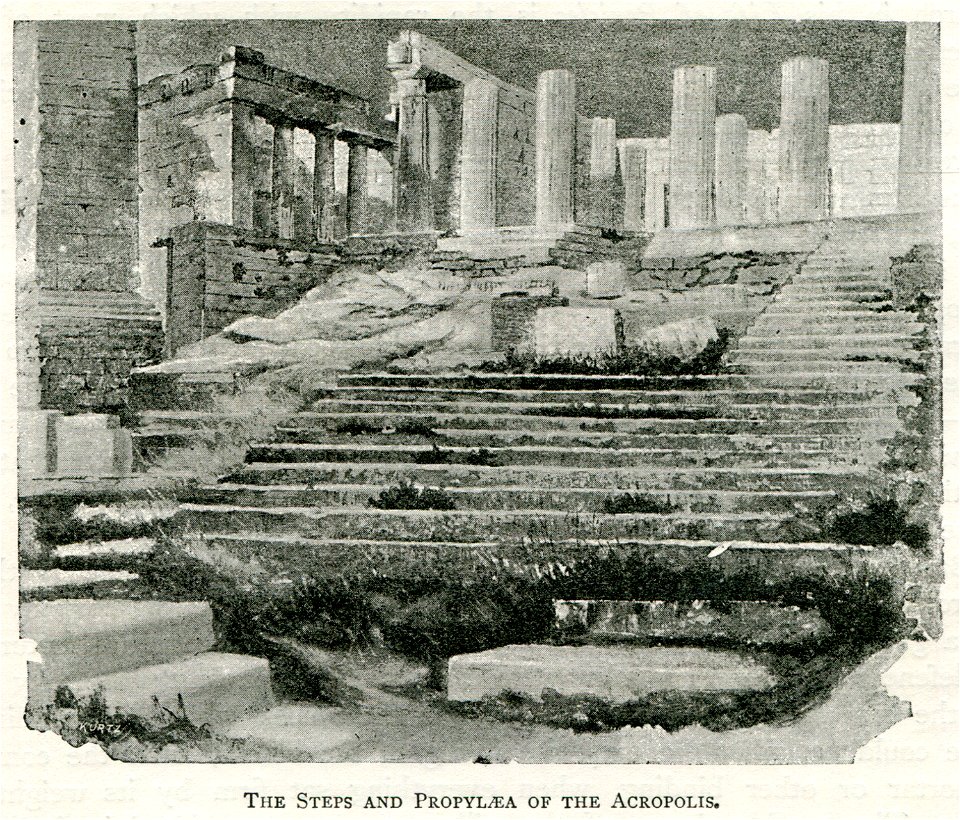 The Steps and Propylaea of the Acropolis - Mahaffy John Pentland - 1890