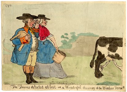 The Thieves detected at last; or, a Wonderful discovery at the Windsor Farm!! (BM 1868,0808.6234 1)