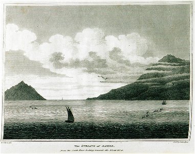 The Straits of Samos for the South East looking towards the North West - Clarke Edward Daniel - 1824