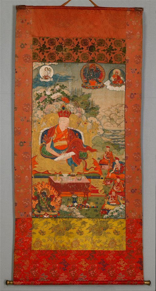 The Tenth Karmapa - Situ Panchen Chokyi Jungne (1699-1774) - Google Art Project