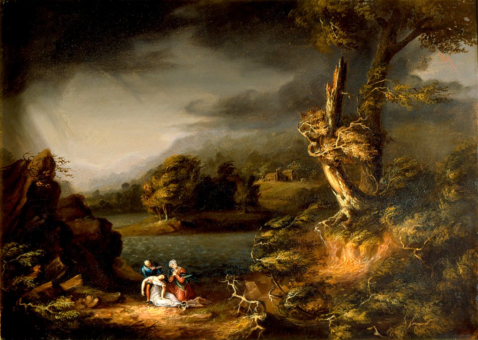 The Tempest by Thomas Cole, c. 1826, High Museum of Art