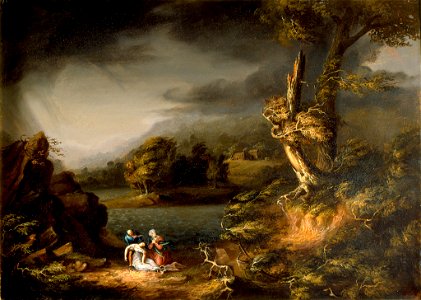 The Tempest by Thomas Cole, c. 1826, High Museum of Art