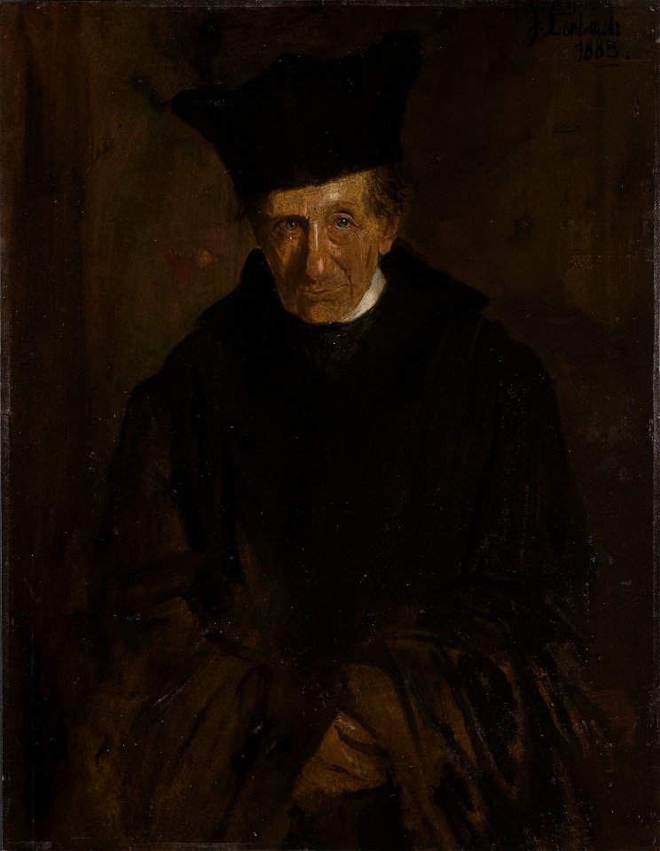 The Theologian Ignaz von Döllinger (Franz von Lenbach) - Nationalmuseum - 18567