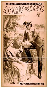 The successful, romantic drama, A grip of steel LCCN2014637221