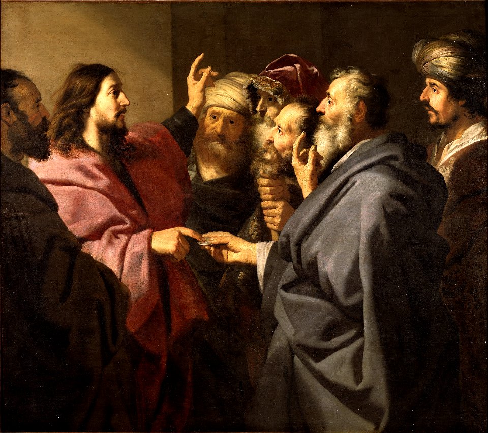 The Tribute Money (Jacob Adriaensz. Backer) - Nationalmuseum - 17634