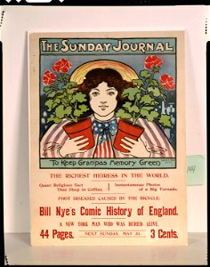 The Sunday Journal-To keep gran'pas memory green-The richest heiress in the world LCCN93504532