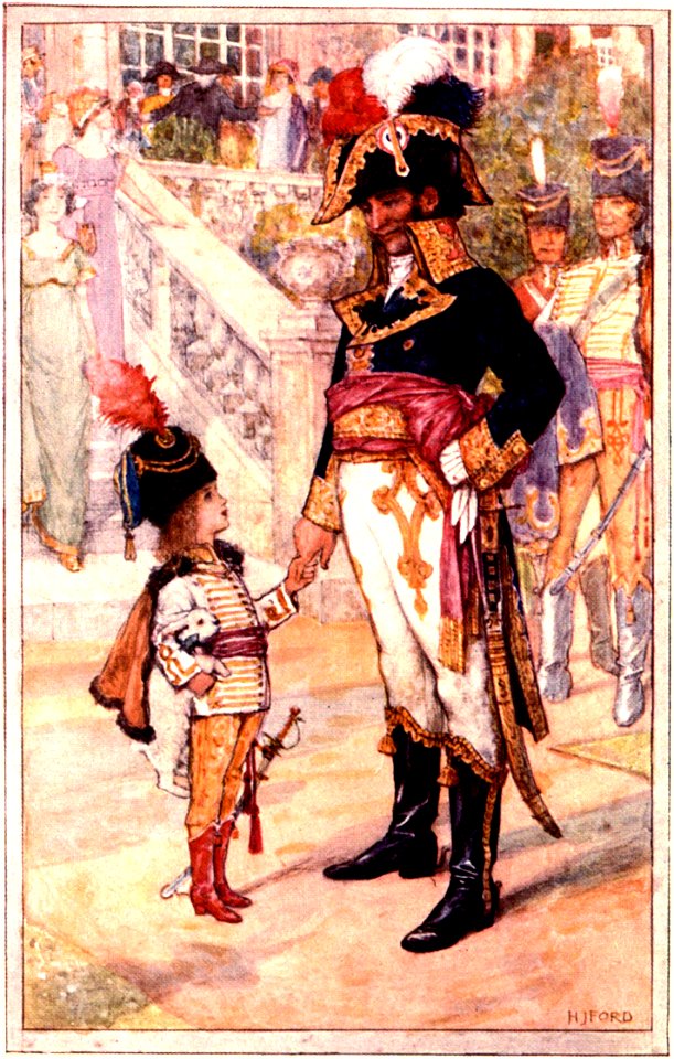 The strange story book color plate facing page 166