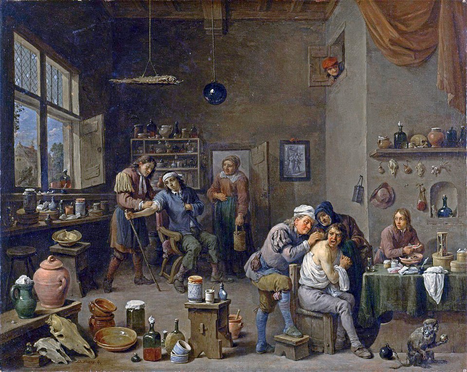 The Surgeon by David Teniers the Younger, 1670sFXD