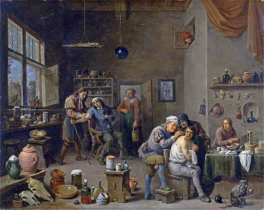 The Surgeon by David Teniers the Younger, 1670sFXD