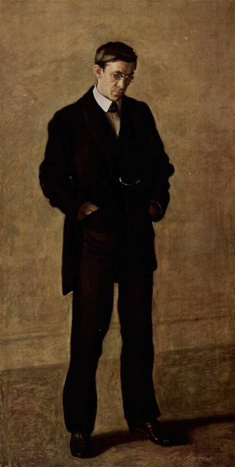 The Thinker- Portrait of Louis N. Kenton
