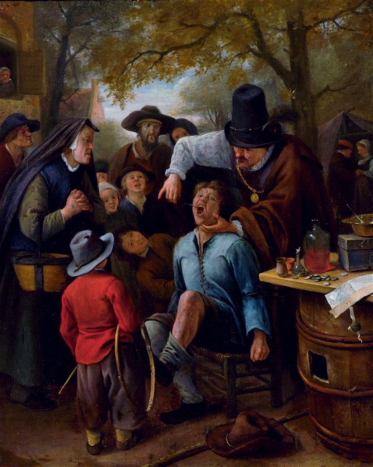The Tooth-Puller, by Jan Steen