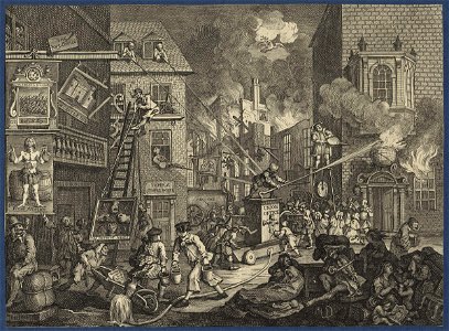 The Times', Plate 1 by William Hogarth