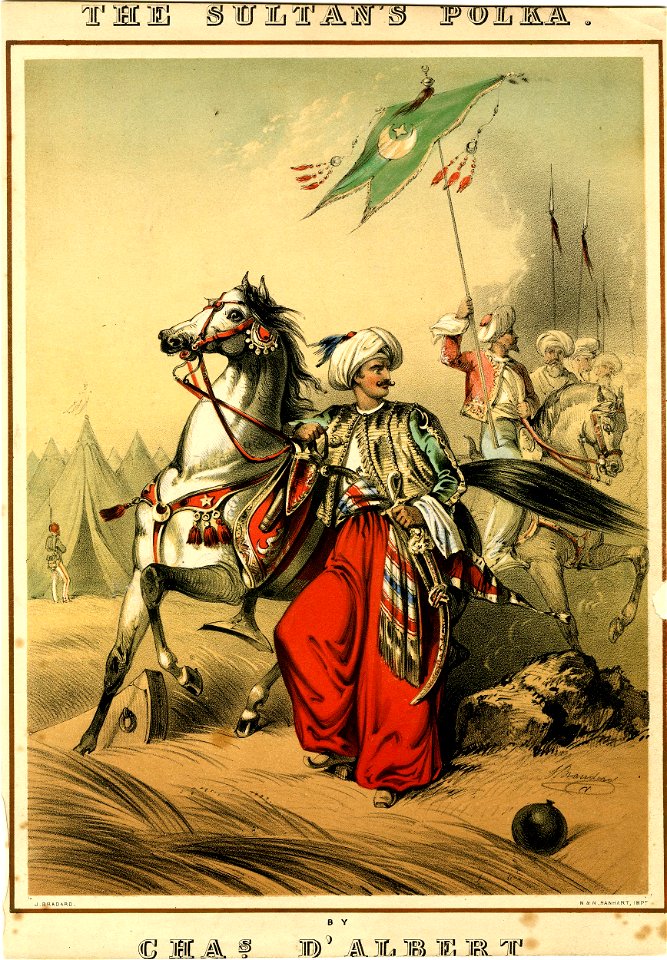 The Sultan's Polka. (BM 1922,0710.652)
