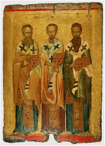 The three Hierarchs, from Thessaloniki (Byzantine and Christian Museum)