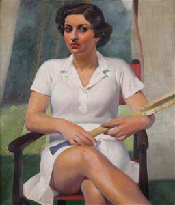 The Tennis Player - Percy Shakespeare