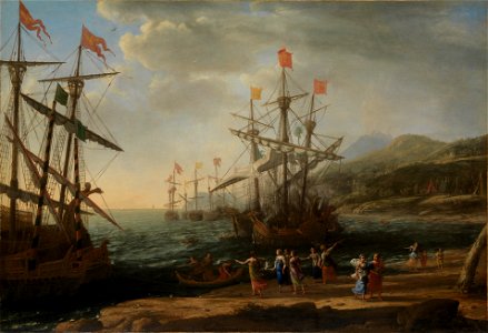 The Trojan Women Set Fire to their Flee