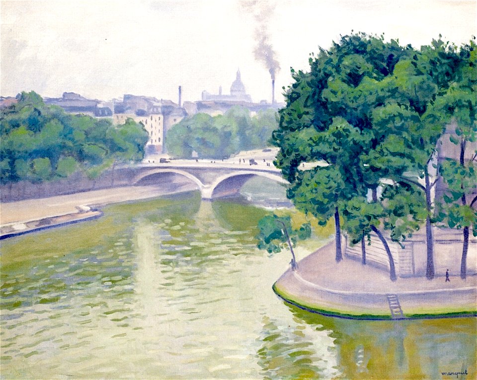 The Tip of the Ice Saint-Louis, Paris Albert Marquet