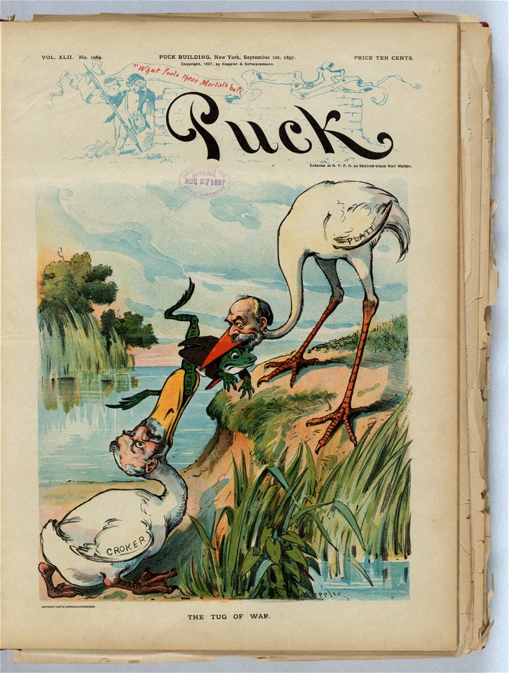 The tug of war - Keppler. LCCN2012647609