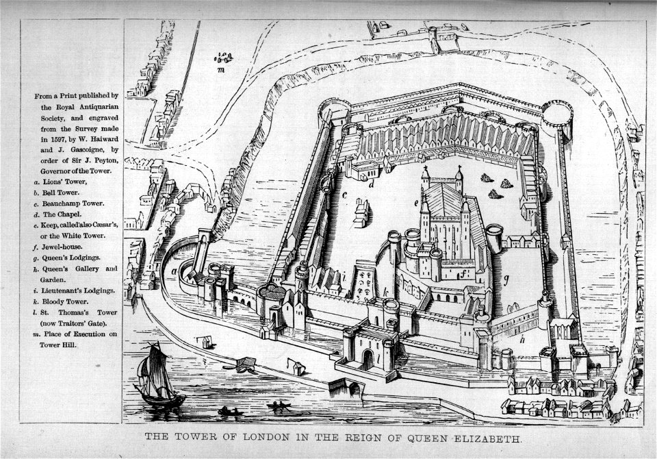 The Tower of London in the Reign of Queen Elizabeth - Memorials of the Tower of London