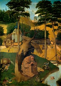 The Temptation of St Anthony (Bosch). Free illustration for personal and commercial use.