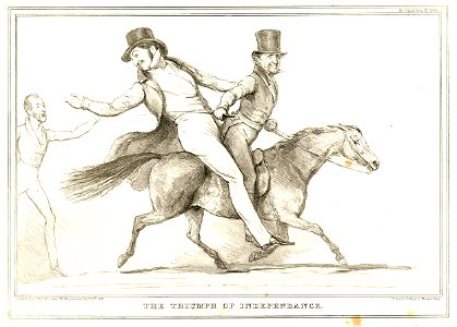 The triumph of independance. (BM 1857,1222.52)