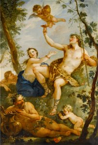 The Triumph of Bacchus; oil on canvas, 1736 Charles-Joseph Natoire