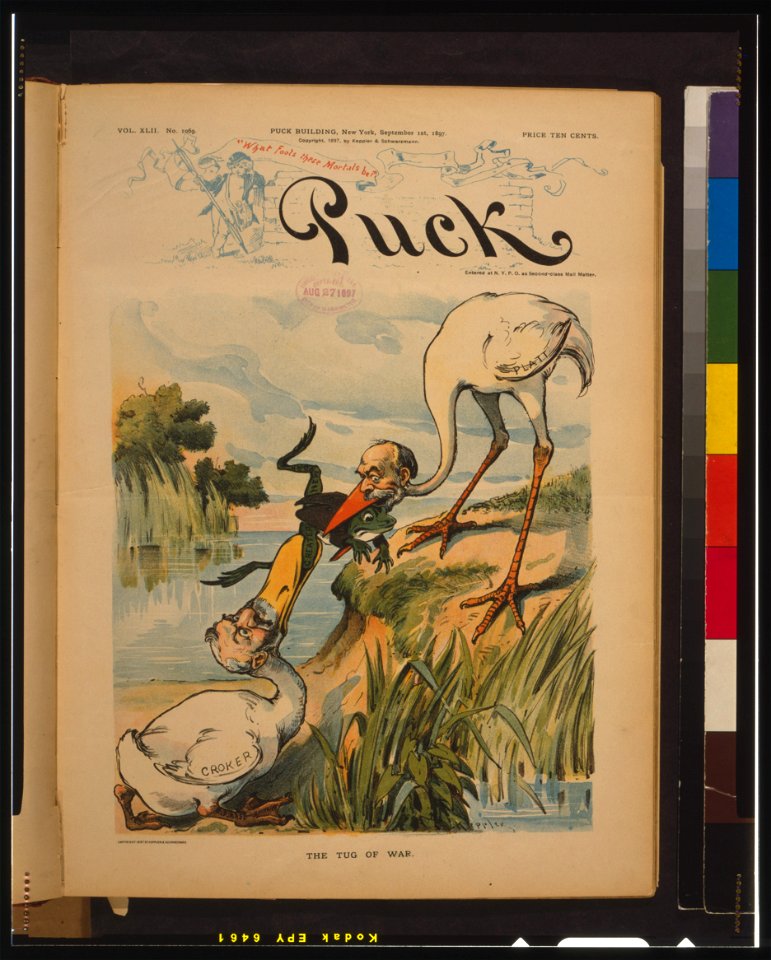 The tug of war - Keppler. LCCN00650796
