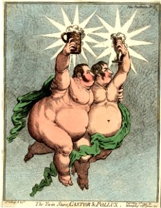The Twin Stars, Castor & Pollux. (BM 1868,0808.12518)