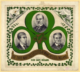 The three martyrs executed at Manchester, England LCCN2003677699