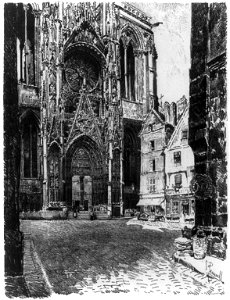 The transept at Rouen LCCN2002706017