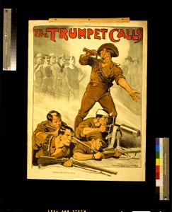 The trumpet calls - Norman Lindsay. LCCN2004666245