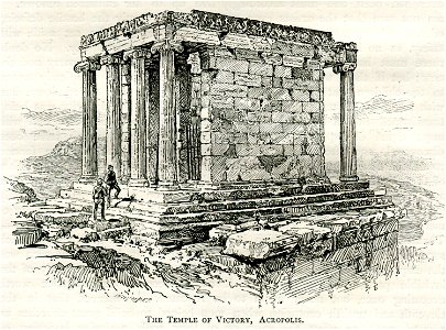 The Temple of Victory, Acropolis - Mahaffy John Pentland - 1890