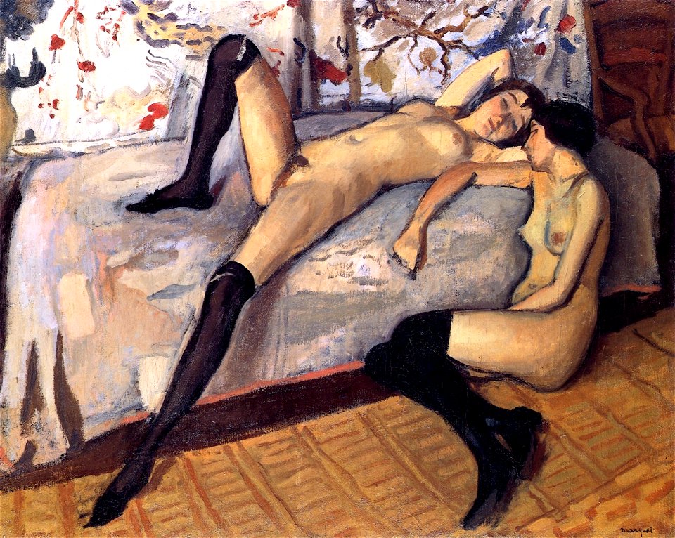 The Two Friends Albert Marquet (1912)