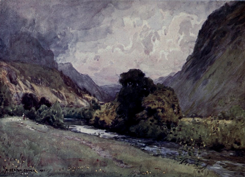 The Vale of St. John - The English Lakes - A. Heaton Cooper