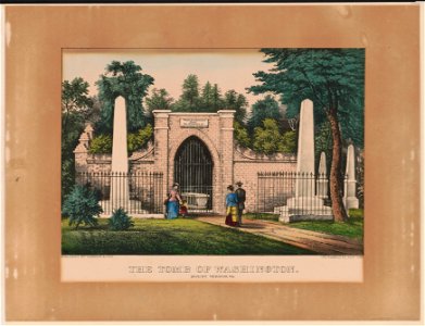 The tomb of Washington- Mount Vernon, Va. LCCN2002697144