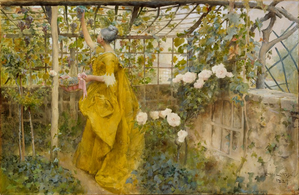 The Vine (Carl Larsson) - Nationalmuseum - 24341