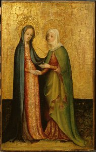 The Visitation (Laurentiusmästaren) - Nationalmuseum - 21904