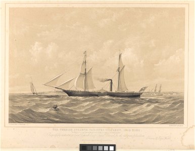 The Turkish Steamer Vassitei Tidjaret, 1000 tons RMG PY0251
