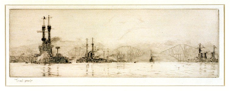 The US battleships 'New York and 'Texas' off Rosyth RMG PW0798