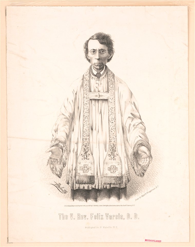 The V. Rev. Felix Varela, D.D. LCCN2003656963