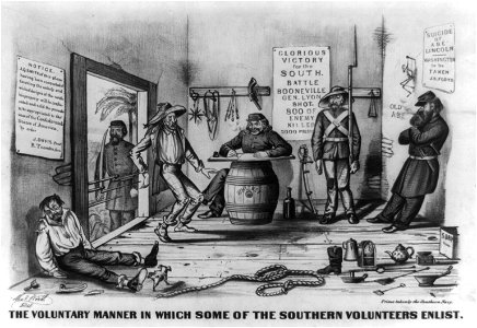 The voluntary manner in which some of the Southern volunteers enlist LCCN2003674597