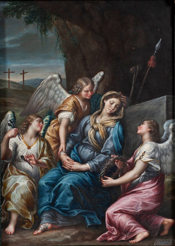 The Virgin Mourning at the Tomb (Lorenzo Gramiccia) - Nationalmuseum - 22907