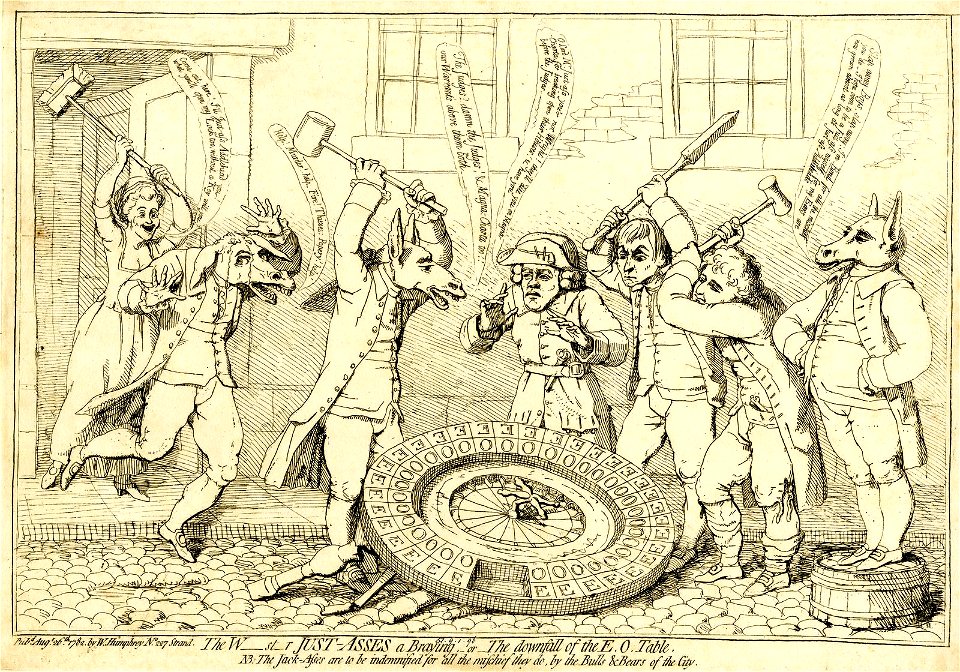 The w-st-r just-asses a braying-or-the downfall of the E. O. table. (BM 1851,0901.96)