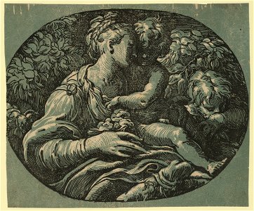 The virgin, child and St. John LCCN2008675410