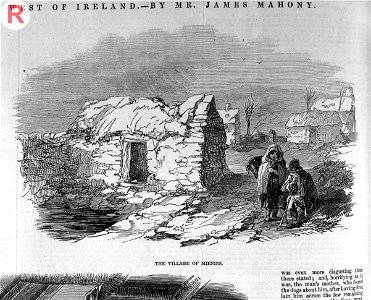 The Village of Mienies - ILN 1858