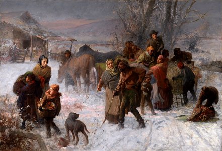 The Underground Railroad by Charles T. Webber, 1893