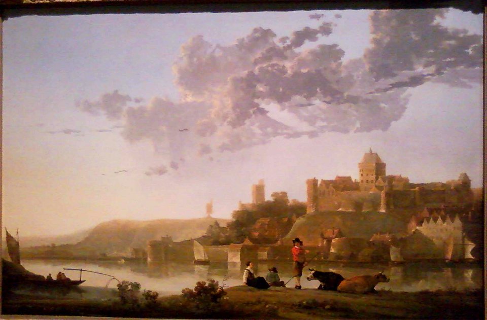 The Valkhof at Nijmegen by Aelbert Cuyp