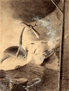 The War of the Worlds by Henrique Alvim Corrêa, orginal graphic 21