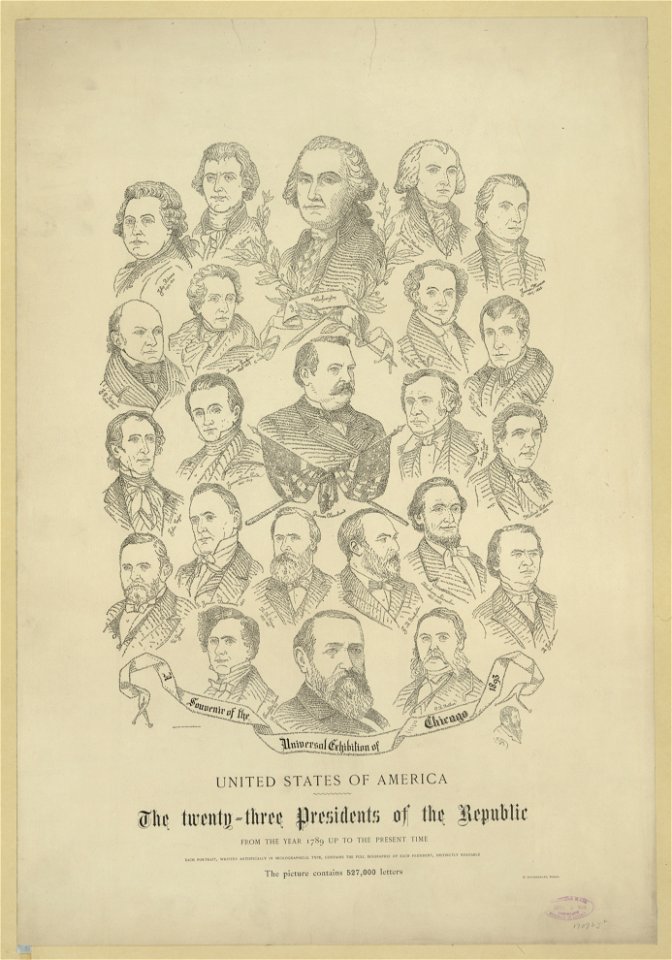 The twenty-three presidents of the republic from the year 1789 up to the present time LCCN2003689318